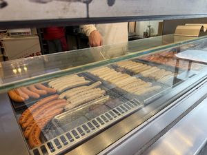 currywurst  at Curry 61 in Berlin