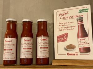 sauces #Veganuary at Curry 61 in Berlin