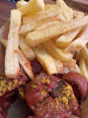 menu  at Curry 61 in Berlin