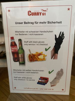 very good system at Curry 61 in Berlin