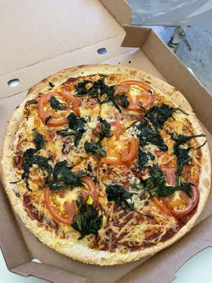   at Domino's Pizza in Dusseldorf