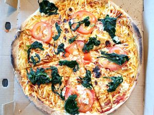 Pizza Ventura at Domino's Pizza in Dusseldorf