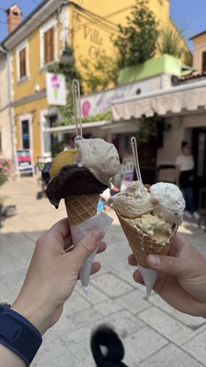 Delicious!  at Gelateria Leone in Fazana