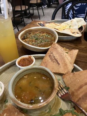 Masala dosa and channa masala #Veganuary at Tikka Take in Canberra