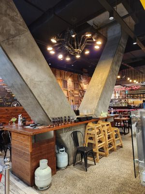 Dining area at Tikka Take in Canberra