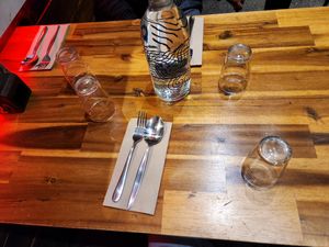 Table at Tikka Take in Canberra