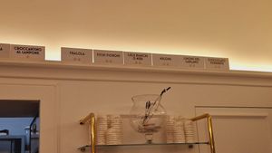 Vegan options at Pina Gel in Peschici