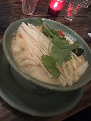 Tom kha mushroom   at Ya Lamaï in Paris
