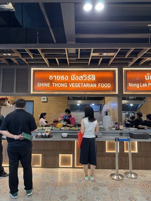   at Shine Tong - Vegetarian Food Booth in Bangkok