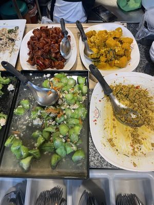   at Shine Tong - Vegetarian Food Booth in Bangkok