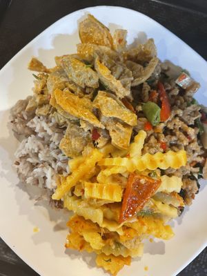   at Shine Tong - Vegetarian Food Booth in Bangkok