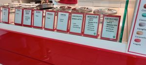 Espositore at Cremeria Torti in Piacenza