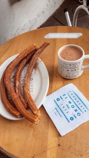   at Churrería El Moro in Mexico City