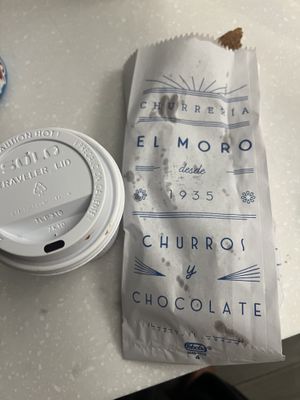   at Churrería El Moro in Mexico City