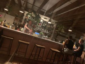 It’s a cozy place very chill  at Izzy Rose in Brooklyn