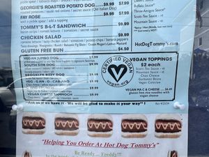   at Hot Dog Tommy's in Cape May