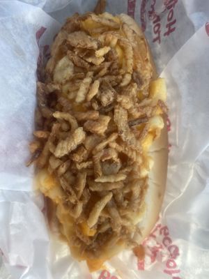 MacCrunch Dog  at Hot Dog Tommy's in Cape May