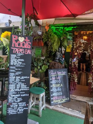 entrance at Roots Experience in Lisbon