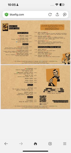   at Blue Fig in Amman