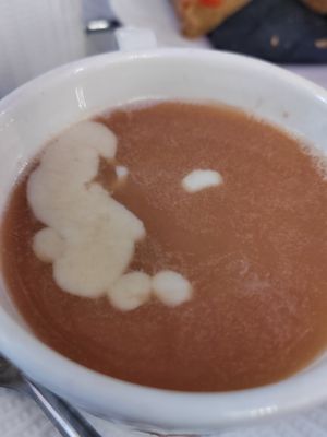 Bad soy milk at Cup in Glasgow