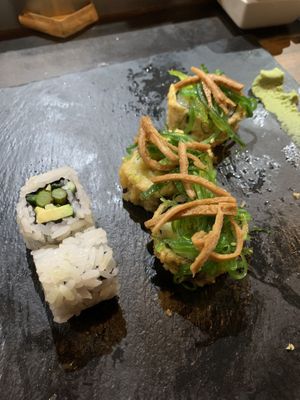 Was so excited to dig in I forgot to take a photo until I was almost done  at Ikkai in Naperville