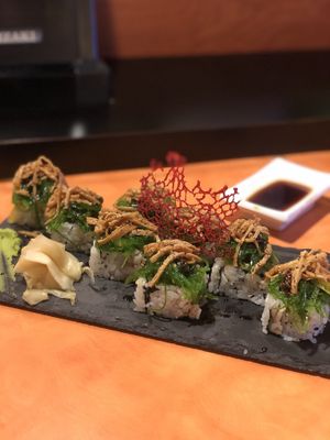 vegan roll at Ikkai in Naperville