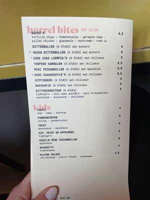 Menu pt1  at Grenswerk in Venlo