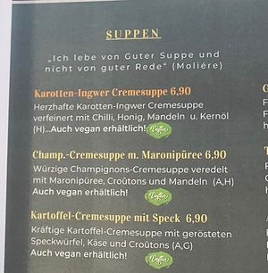 Suppen at Mint in St Kanzian