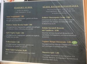 Nachspeisen at Mint in St Kanzian