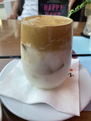 Veganer Dalgona Kaffee at Mint in St Kanzian