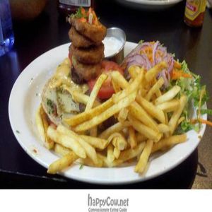 Bacon Cheeseburger  at Native Foods in West Los Angeles