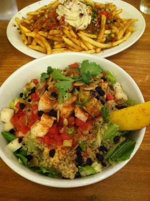 Ensalada Azteca at Native Foods in West Los Angeles
