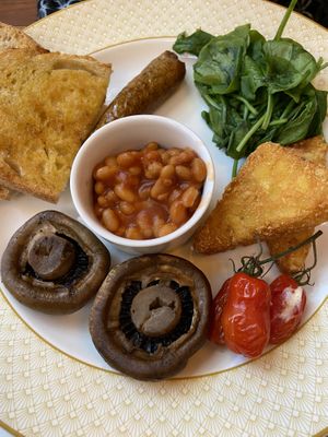 Vegan Fry Up  at the Cosy Club in Norwich