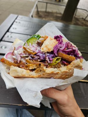 Seitan döner at King Döner in Aachen