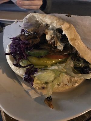 Seitan-Döner at King Döner in Aachen