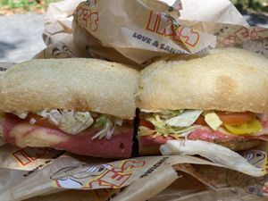 Sneaky Kitty  at Ike's in Palo Alto