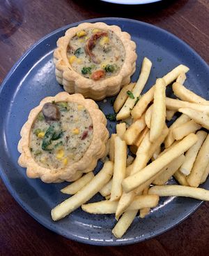 Vegan Vol-au-vents  at Midway Tavern in Elizabeth Downs