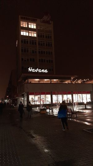 Outside at Havana in Warsaw