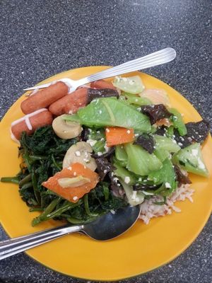 Le Tian at Le Tian Vegetarian Stall in Kuala Lumpur