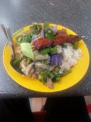 Le Tian at Le Tian Vegetarian Stall in Kuala Lumpur