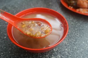 dessert at Le Tian Vegetarian Stall in Kuala Lumpur