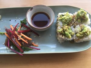 Crispy Avo Roll 8 pcs  at Hippie Chay in Munich