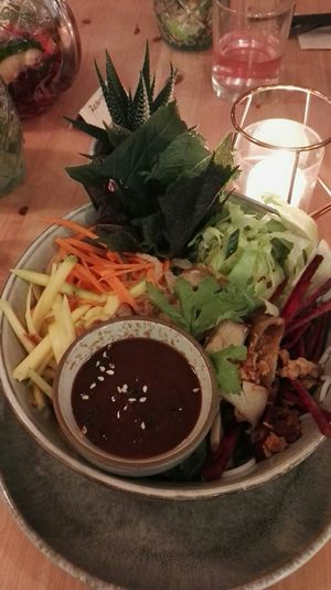 Summer garden... Delicious!! at Hippie Chay in Munich