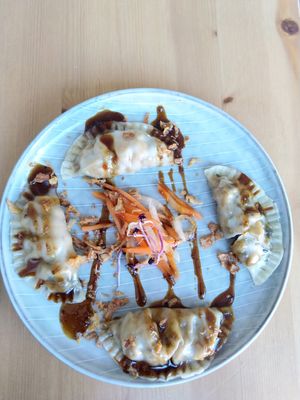 Dumplings at Hippie Chay in Munich