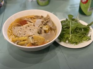 Bún hue mang chua (Spicy and sour rice noodle soup) - An Hy, Hoi An  at An Hy in Hoi An