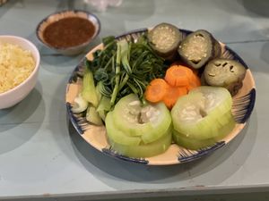 Rau cu luoc (boiled vegetables) - An Hy, Hoi An  at An Hy in Hoi An