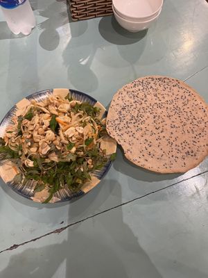 Tofu skin salad    at An Hy in Hoi An