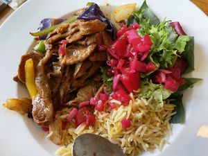 With Unlimeat products in their menu! 한국의 식물성 대체육 언리미트로 만든 메뉴엥ㅛ at Plant Cafe & Kitchen - Itaewon in Seoul