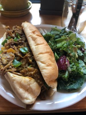 Cheesesteak  at Plant Cafe & Kitchen - Itaewon in Seoul