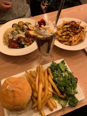 Banana milk shake at Plant Cafe & Kitchen - Itaewon in Seoul